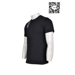 T536 團體短袖純棉T恤 設計訂造 個性印花T恤 T恤大量訂製 T恤公司     黑色 T536 團體短袖純棉T恤 設計訂造 個性印花T恤 T恤大量訂製 T恤公司     黑色